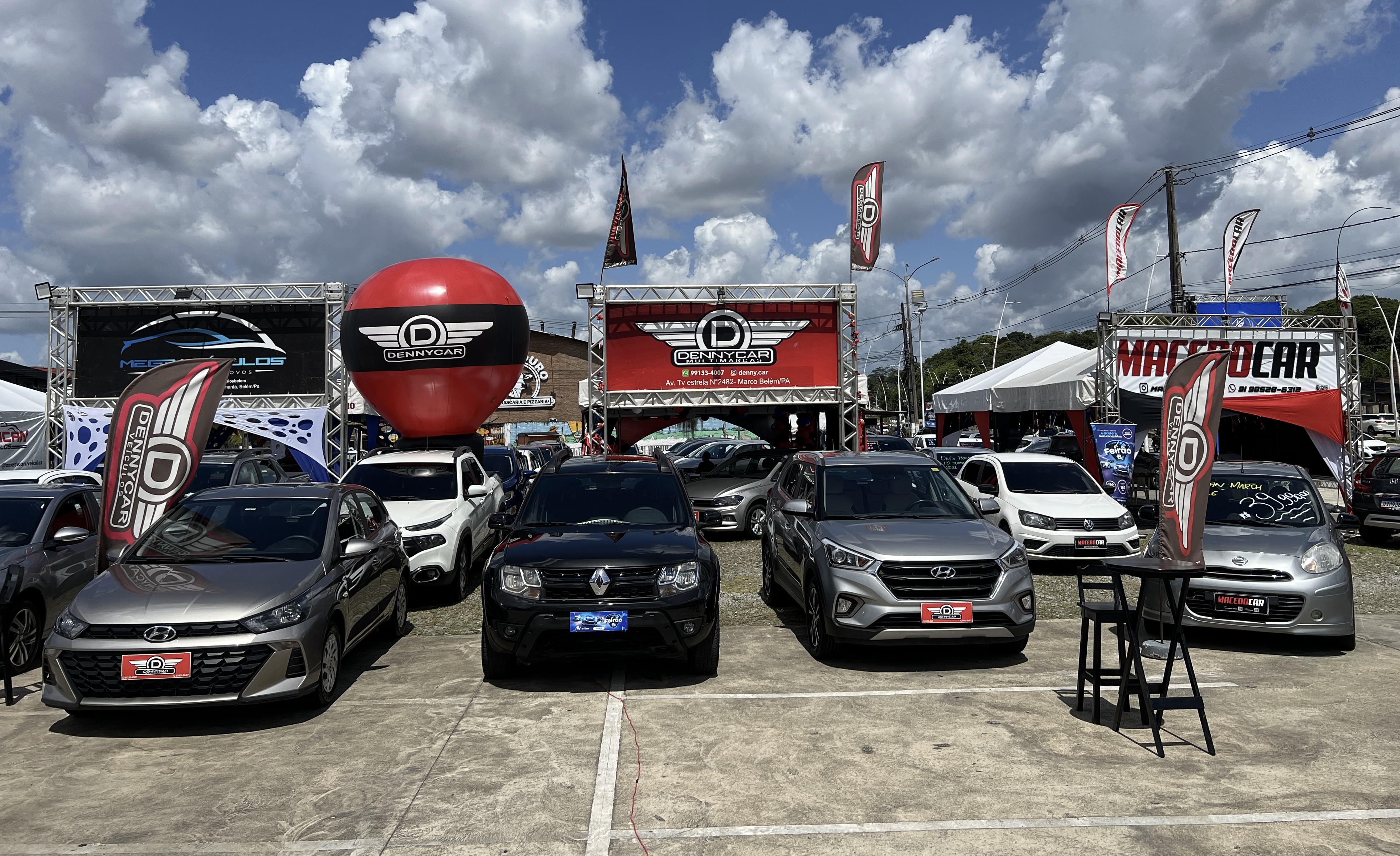 Feirão Mão na Roda movimenta mercado de seminovos em Belém com 2 mil veículos à venda