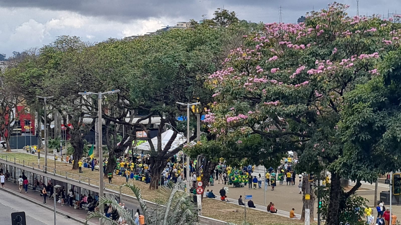 Apoiadores de Bolsonaro protestam em Juiz de Fora e pedem anistia para condenados pelos atos de 8 de janeiro