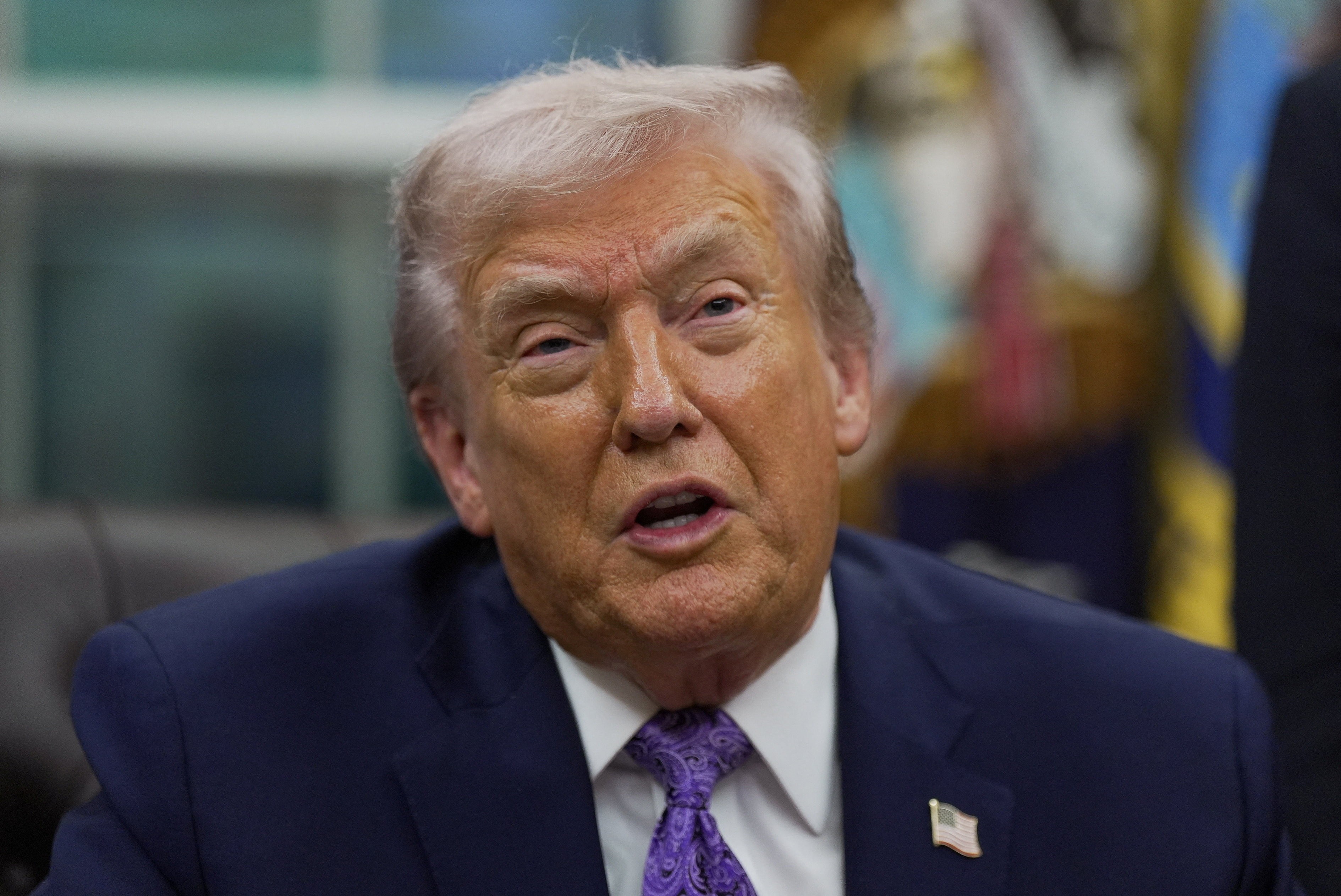 Trump faz pronunciamento na Casa Branca