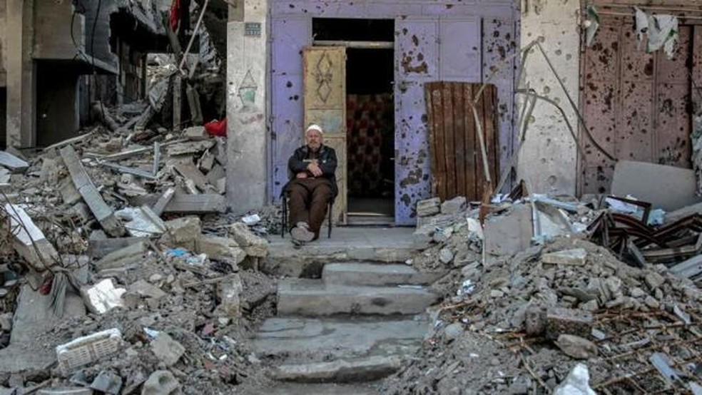 A ofensiva israelense em Gaza deixou mais de 30 mil mortos — Foto: Getty Images via BBC