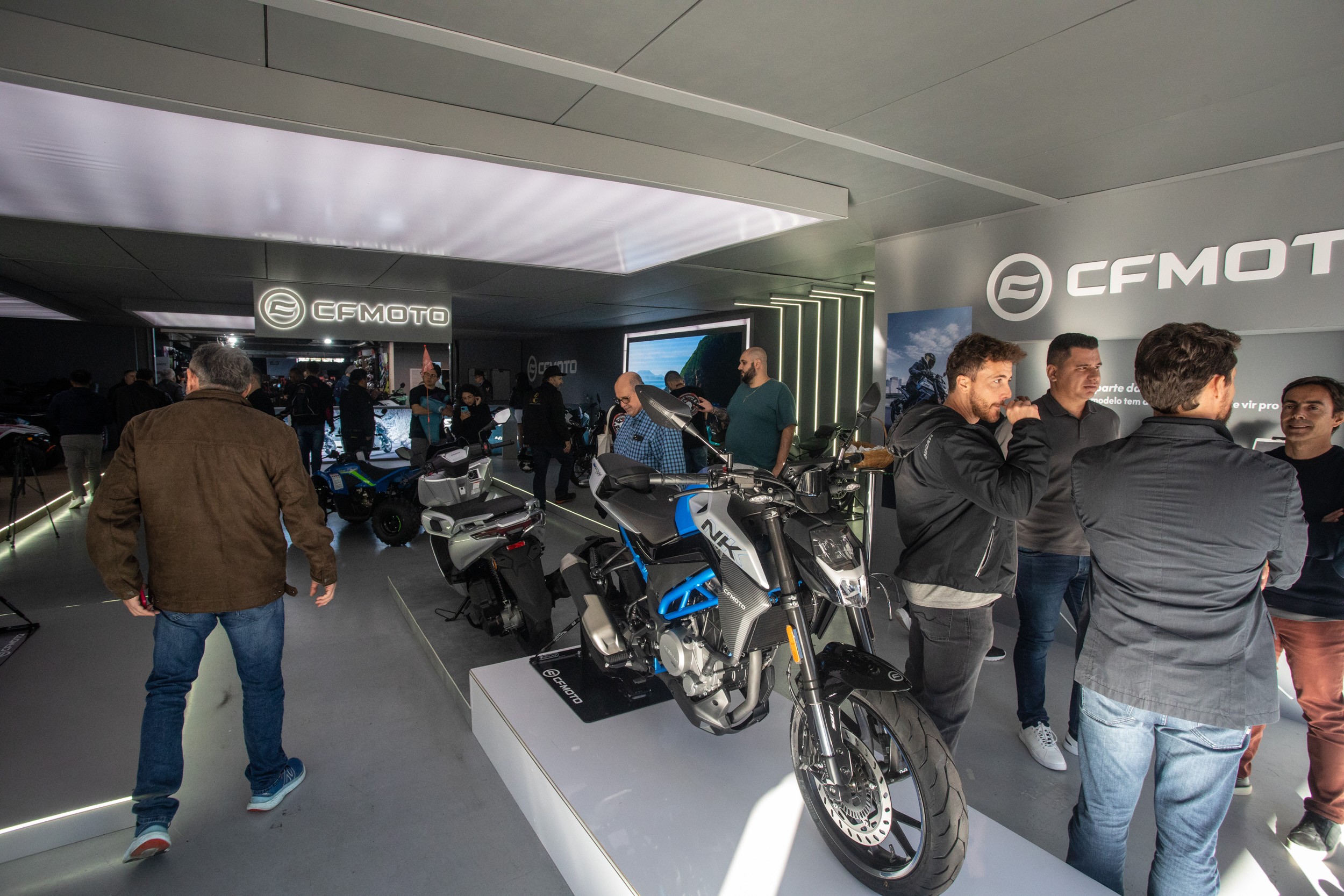 CFMoto no Festival Interlagos 2025 — Foto: Fabio Tito/g1