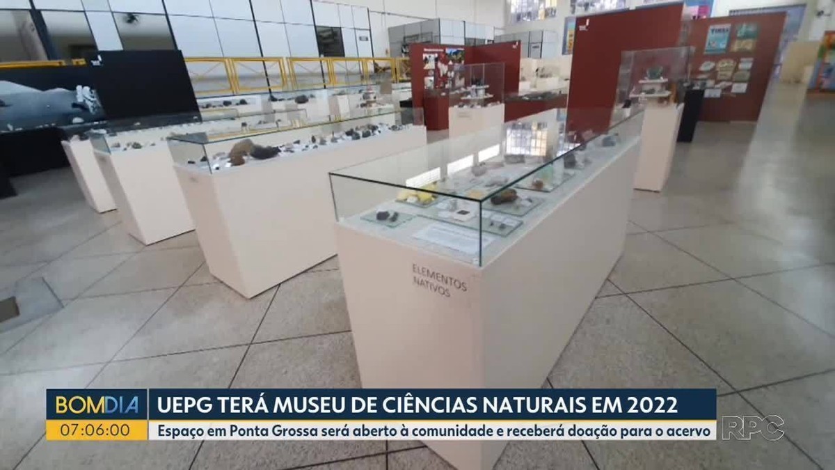 Novo Museu De Ciências Naturais Da Uepg Deve Abrir Em 2022 Saiba Mais Campos Gerais E Sul G1 4440