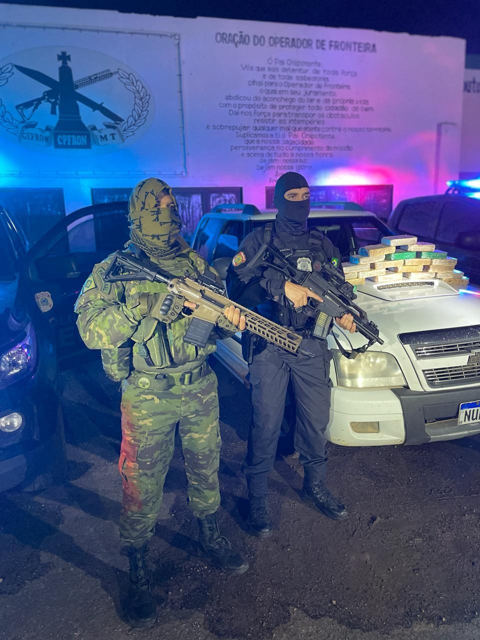 Militar do Exército é preso com mais de 20 kg de droga durante fiscalização na fronteira em MT