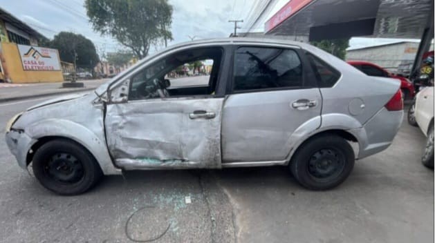 Motociclista é atropelado duas vezes por motorista bêbado em avenida da Zona Leste de Manaus