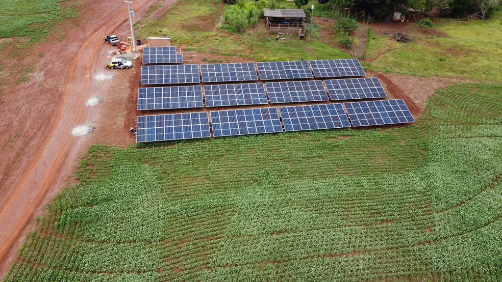 MS tem 74,5 mil unidades geradoras de energia solar — Foto: Lucas Riedo/ Reprodução