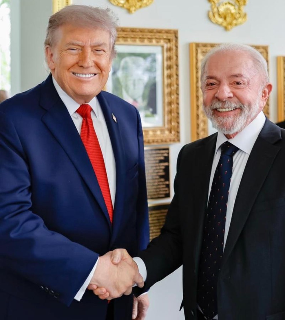 Lula Trump — Foto: Reprodução