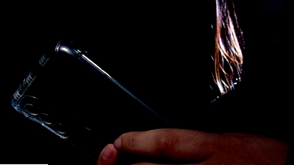 Vídeo do estupro foi compartilhado em um aplicativo de mensagens instantâneas — Foto: Reprodução/TV Mirante