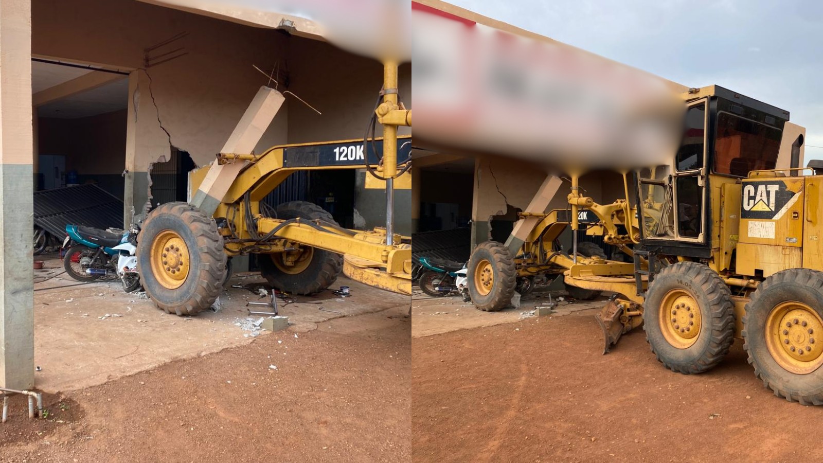 Patrol invade oficina e deixa quatro motos danificadas no litoral do Piauí