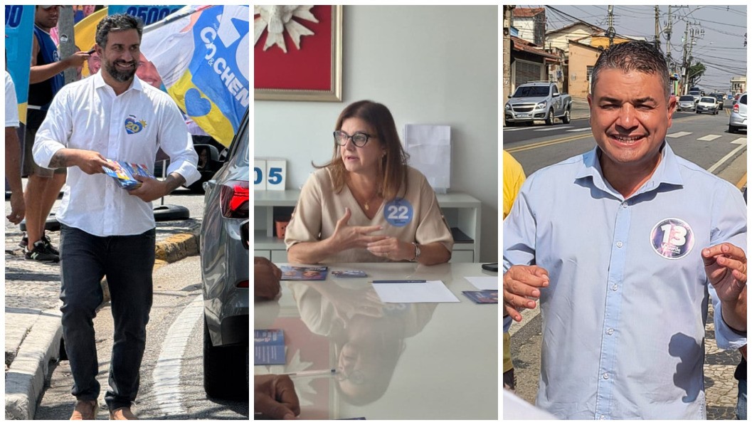 Panfletagem, caminhada e carro de som: como foi o dia dos candidatos à Prefeitura de Mogi das Cruzes