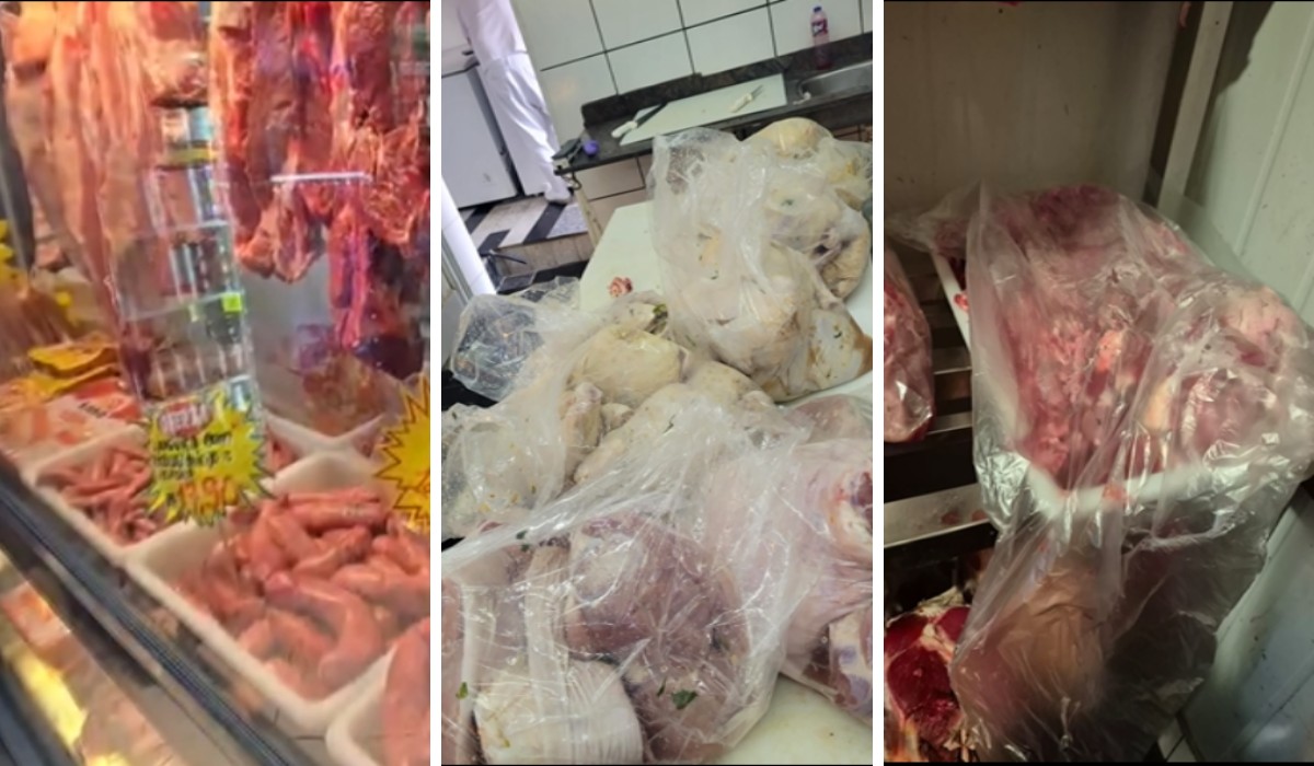 Vigilância fecha açougue de supermercado após flagrar alimentos vencidos em Americana