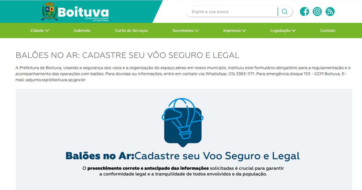 Boituva tem mais de 30 voos de balão programados para este sábado; cadastro passa a ser obrigatório 