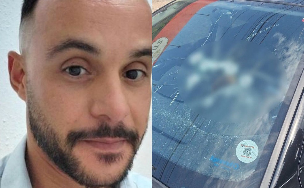 Professor de cursinho é morto a tiros dentro de carro em frente a padaria em SC