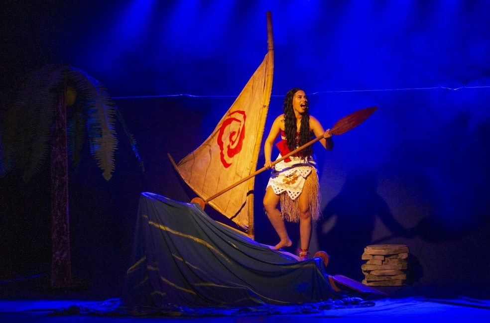 Espetáculo ‘Moana’ — Foto: Divulgação