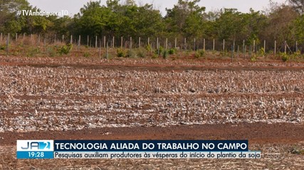 Tecnologia auxilia no trabalho no campo