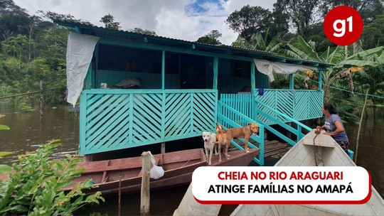 ‘Estávamos sem água potável e comida’, relata agricultora que deixou casa após cheia no Rio Araguari, no AP - Programa: G1 AP 