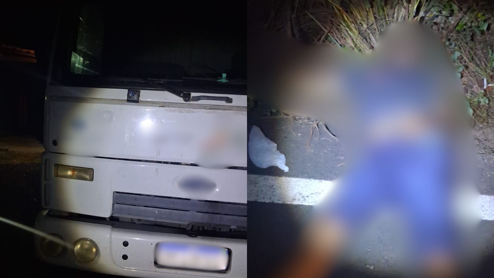 Homem morre atropelado por caminhão na PI-115; vítima estava cambaleando nas margens da pista, diz PM