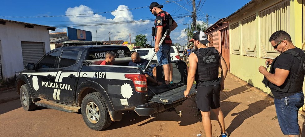 Cumprimento de mandado de prisão foi feito no dia 3 de junho no bairro Alto Alegre — Foto: Arquivo/PC-AC