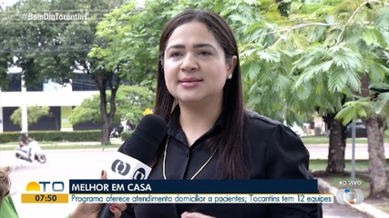 Pacientes podem receber atendimentos de saúde domiciliar com o Programa Melhor em Casa