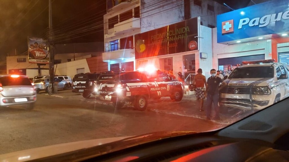O crime aconteceu na noite do dia 9 de setembro de 2020, em uma clínica veterinária, no bairro Monte Castelo, em São Luís.  — Foto: Divulgação.