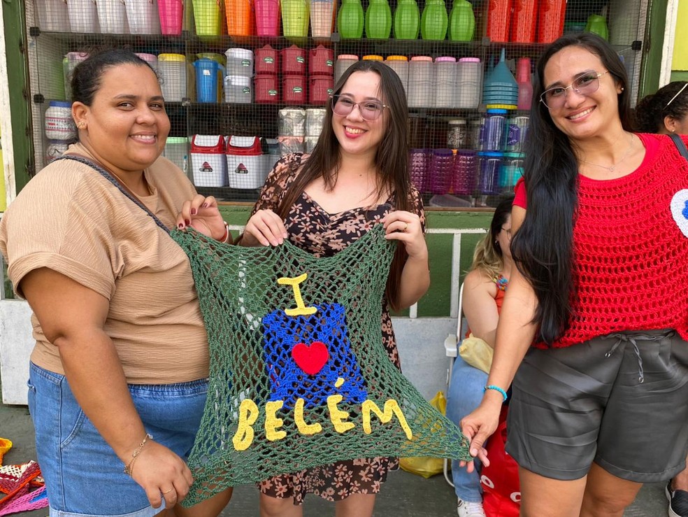 Jovens participaram da produção. — Foto: Juliana Bessa / g1