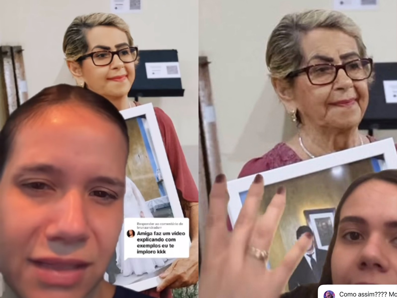 Acreana viraliza ao mostrar fotos do casamento com rostos alterados por IA e desabafa: 'Fiquei apavorada'