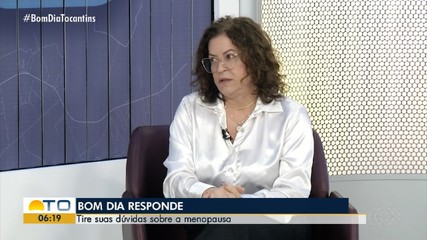Médica tira dúvidas sobre menopausa no Bom Dia Responde
