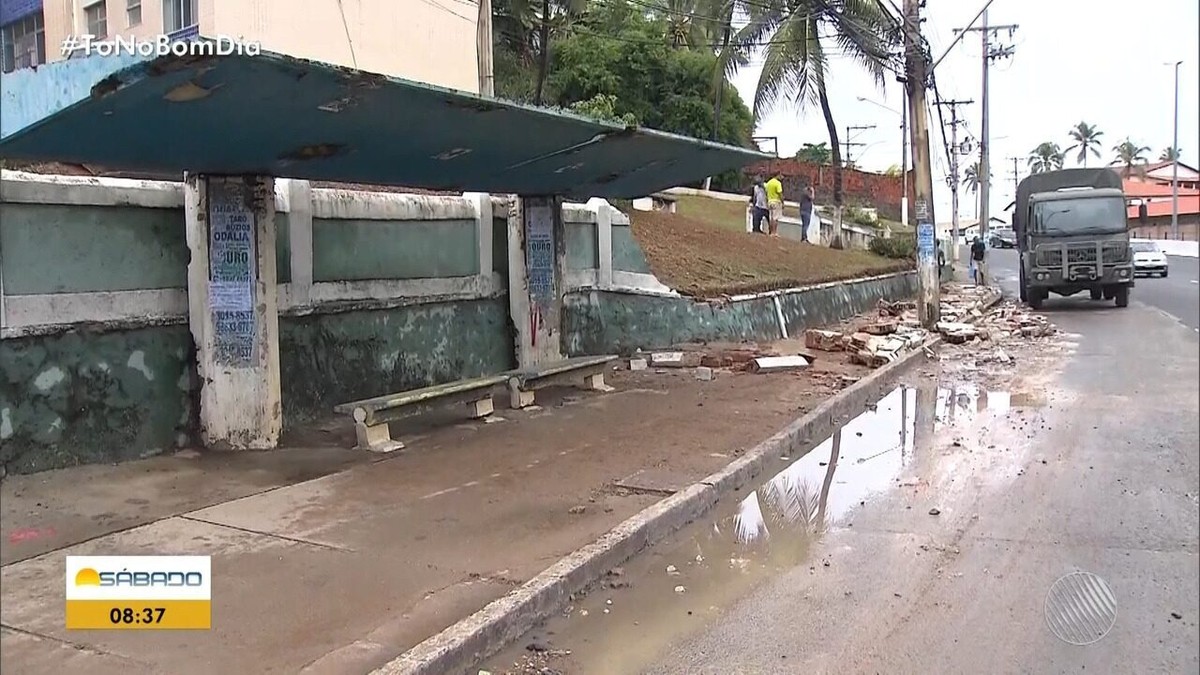 Chuva Em Salvador Provoca Desabamento De Muros Alaga Imóveis E Causa Deslizamentos De Terra 