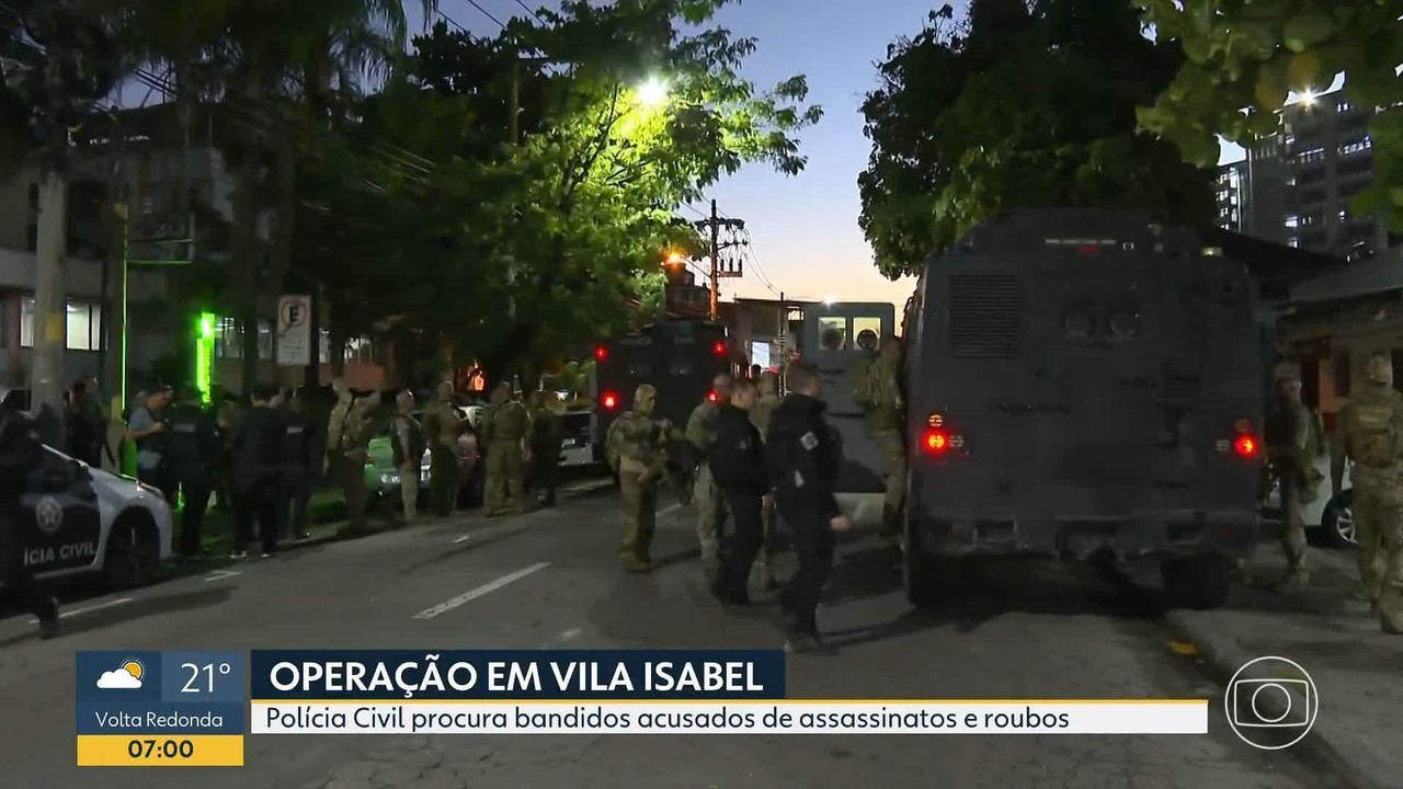POLÍCIA CIVIL FAZ OPERAÇÃO PARA PRENDER CRIMINOSOS ACUSADOS DE ROUBOS E ASSASSINATOS NO MORRO DOS MACACOS | Rio de Janeiro