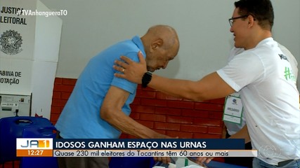 Idosos ganham espaço no eleitorado tocantinense