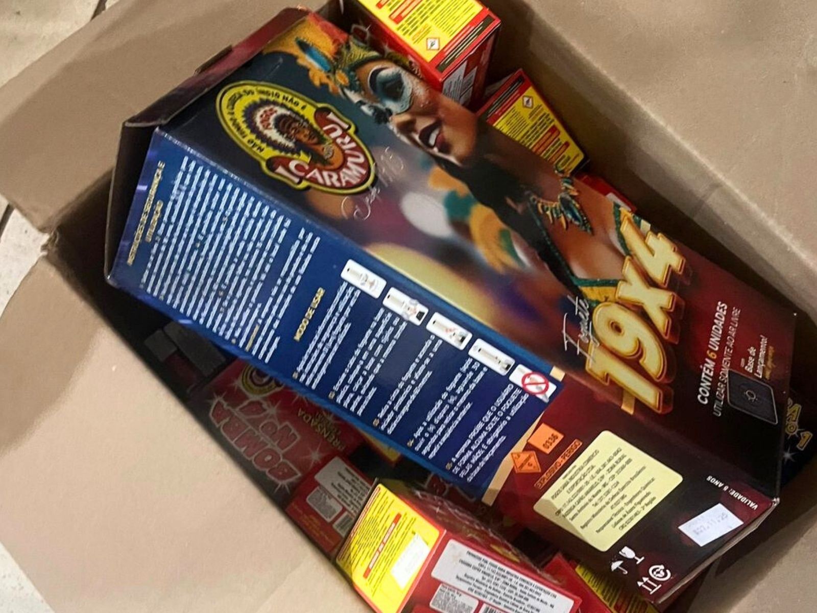 Mais de 150 caixas de fogos com estampido são apreendidas em dezembro no Acre