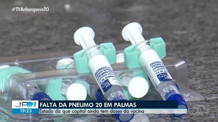 Estado afirma que ainda há doses da vacina Pneumo-20 em Palmas
