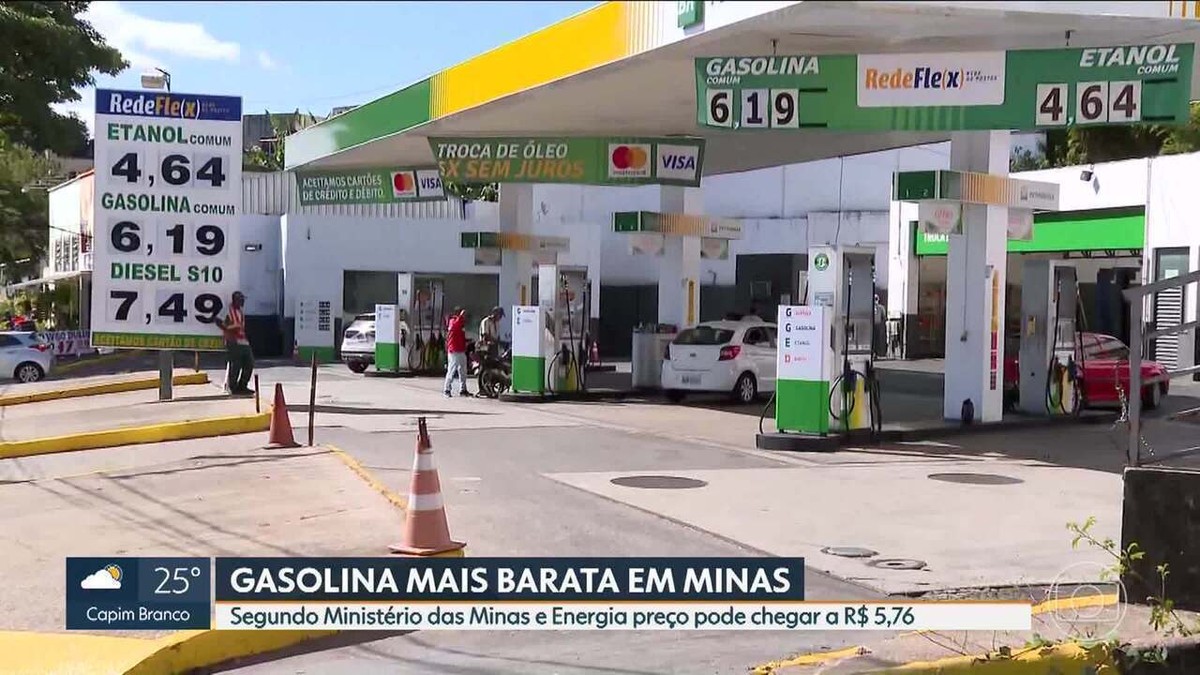 Gasolina a R$ 3,225 em BH no Dia Livre de Impostos - Economia - Estado de  Minas