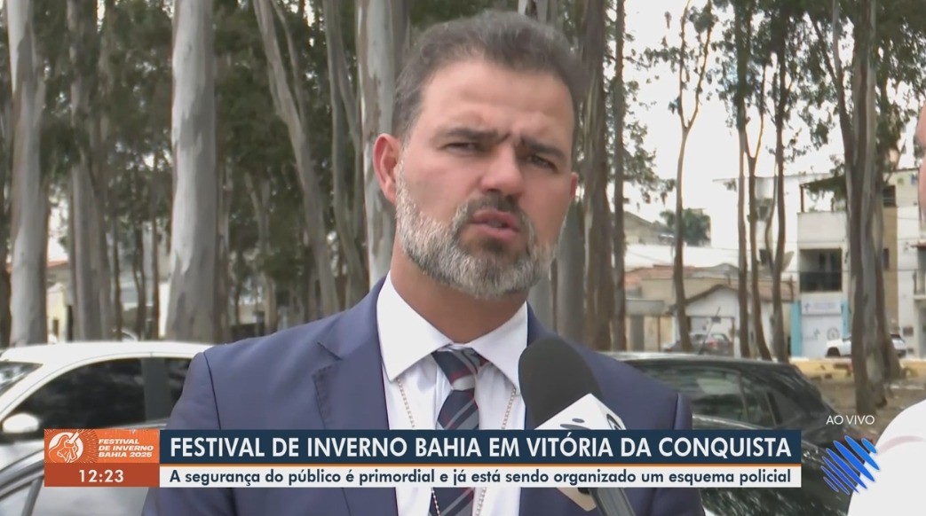 Esquema de segurança do Festival de Inverno Bahia 2025 contará com reconhecimento facial e policiamento reforçado