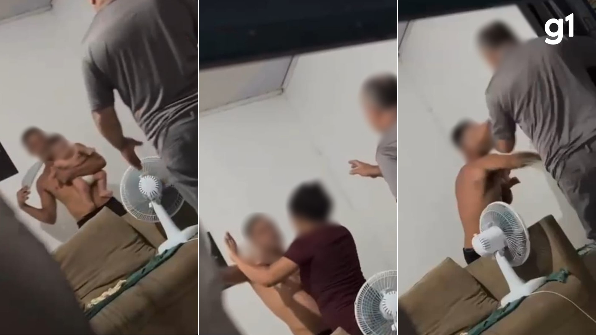 Com caco de vidro na mão, homem ameaça bebê e fere mulher antes de ser linchado por moradores em Ipatinga