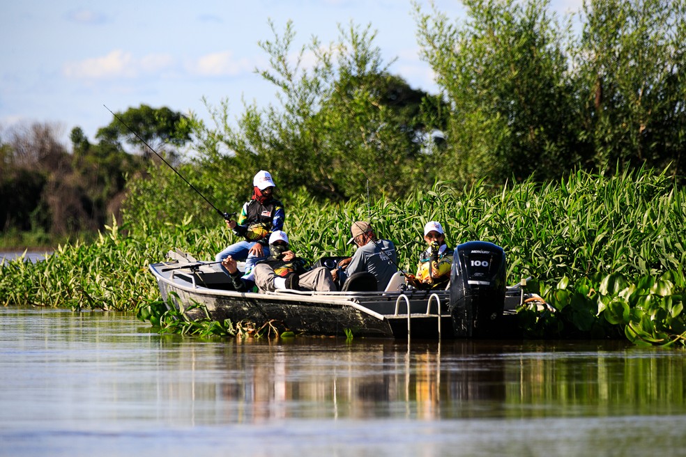 Pesca em rios passa a ser proibida durante a piracema — Foto: Secom-MT