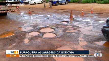 Moradores e motoristas reclamam dos buracos em avenida no setor Universitário