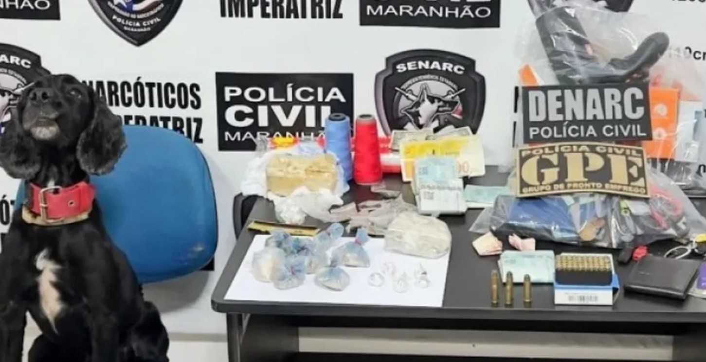 Quatro pessoas da mesma família são condenadas por tráfico de drogas Imperatriz; entorpecente era vendido em chácara