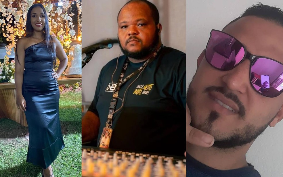 Vítimas do acidente na Bahia — Foto: Reprodução/Redes Sociais