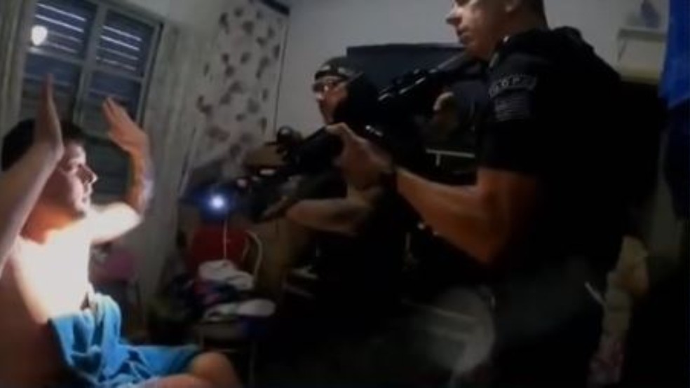 Suspeito de fornecer armas para facção criminosa no Ceará é preso na zona sul de São Paulo. — Foto: Reprodução