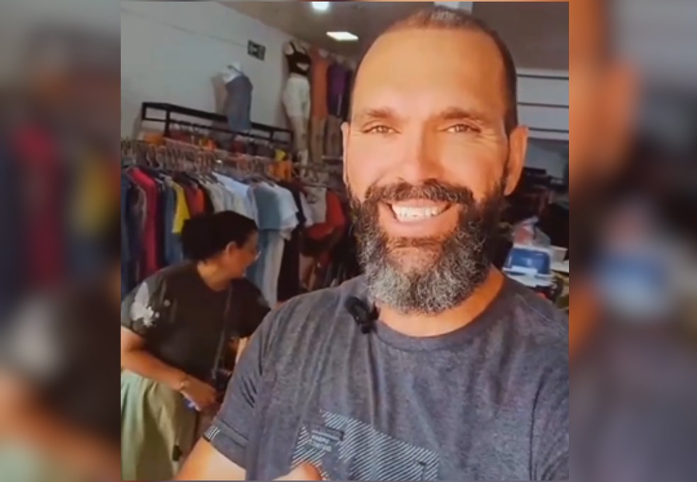 Empresário Júnior Mendonça foi morto em loja de Taquaralto — Foto: Reprodução/Instagram Júnior Mendonça