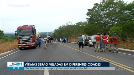 Quatro vítimas de acidente na BR-153 em Wanderlândia são identificados