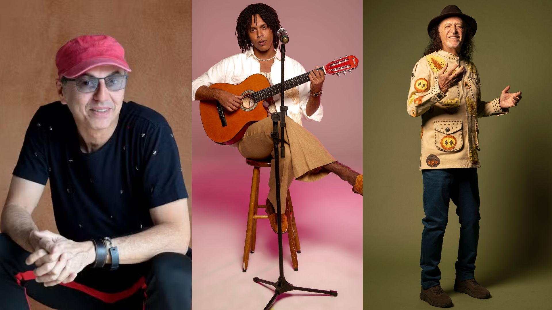 Shows de Zeca Baleiro, Alceu Valença e Priscila Senna, musical sobre Djavan e peças infantis estão na agenda cultural; confira