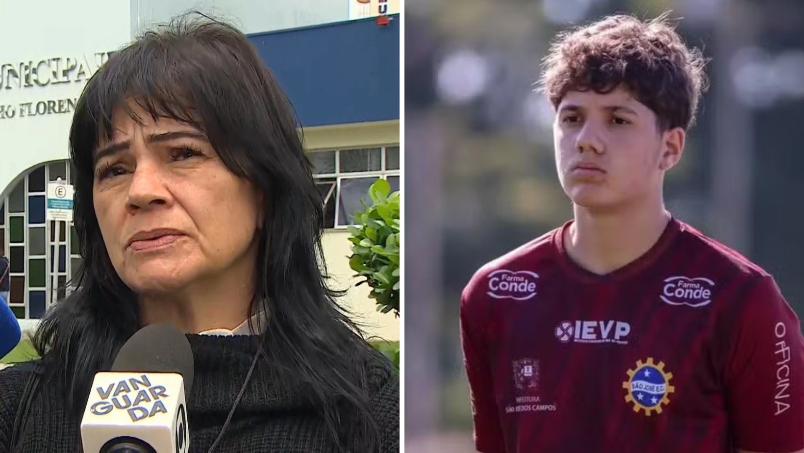 Em destaque: ‘Ele honrou a missão dele’, diz mãe de goleiro de 14 anos que terá órgãos doados após acidente em São José dos Campos