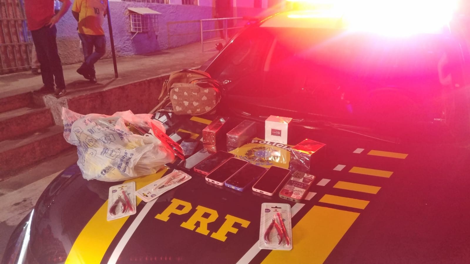 PRF prende quatro suspeitos de receptação e furto em Caxias, MA