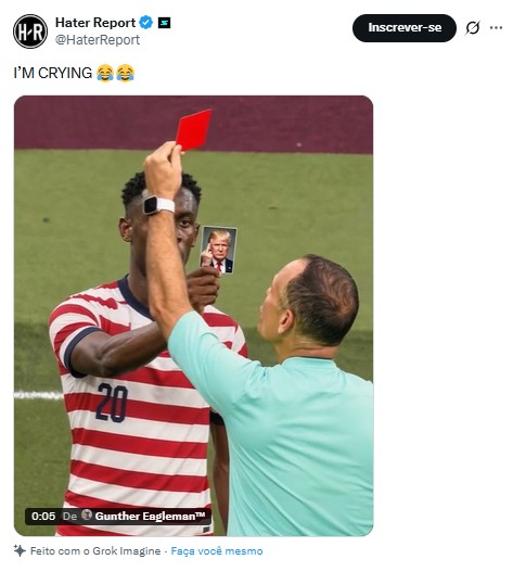 'Cartão Trump': interferência do presidente dos EUA para reverter suspensão de Balogun rende memes; veja 