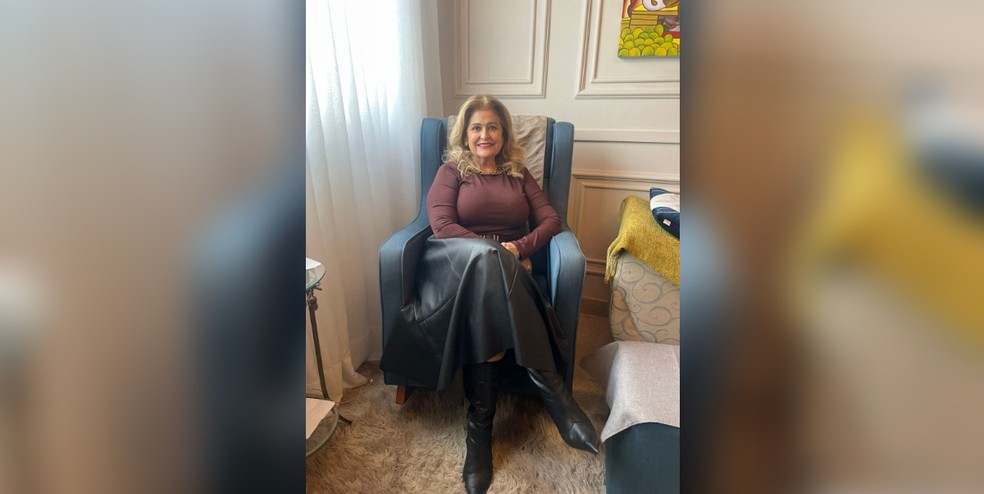 Psicanalista de Rio Preto (SP), Silvia Helena Vertoni Homsi de 63 anos — Foto: Arquivo pessoal