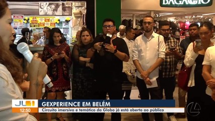 Gexperience: circuito imersivo da Globo está aberto ao público em Belém