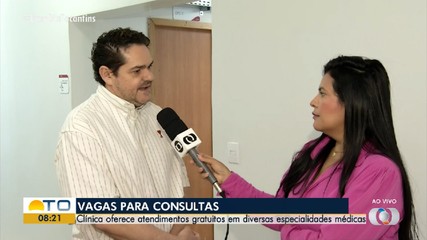 Clínica oferece atendimentos gratuitos em diversas especialidades médicas