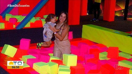 Pais e filhos aproveitam opções de lazer em Palmas no período de férias