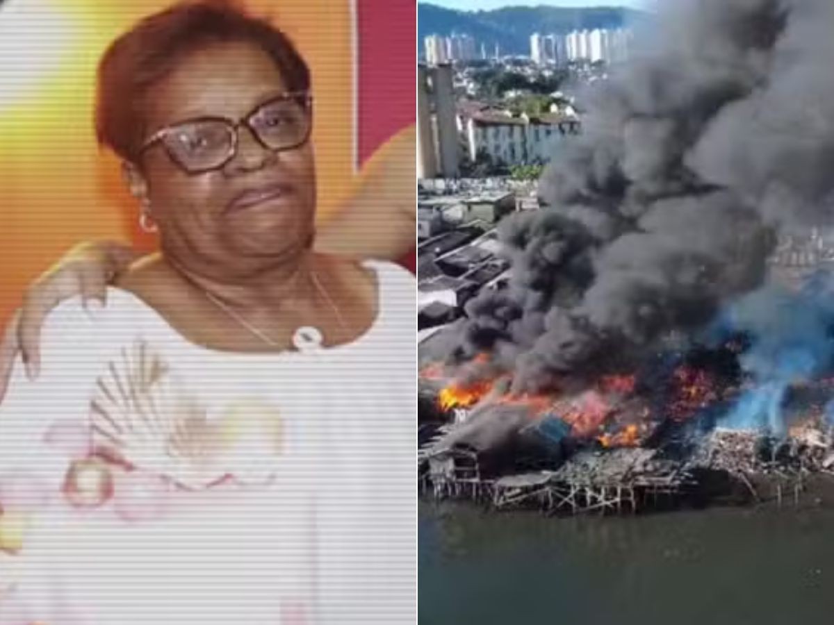 Idosa morta em incêndio na maior favela sobre palafitas do país é sepultada dois meses depois; entenda